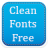 icon Clean Fonts 4.1