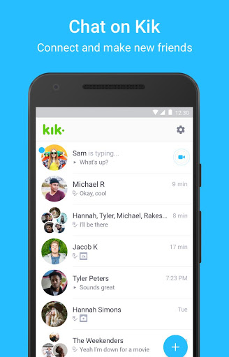 تحميل Kik — Messaging & Chat App لأجهزة الأندرويد 4.4.2