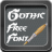 icon Gothic Fonts 7.0