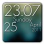 icon Super Clock Wallpaper Light