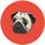 icon pug life