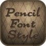 icon Pencil Font Style