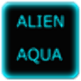 icon Alien Aqua Keyboard Skin