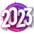 icon Adesivos de Ano Novo 2023 v1