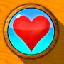 icon Hardwood Hearts: 3D Card Game