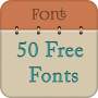 icon 50 Fonts for Samsung Galaxy 5